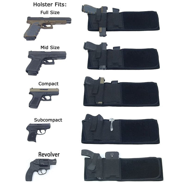 Tactical Pistol Holster Military Portable Hidden Holster Wide Belt